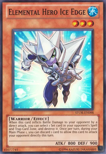 Elemental HERO Ice Edge — Storm of Ragnarok - Unlimited — Yu-Gi-Oh!