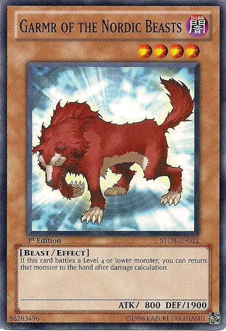 Garmr of the Nordic Beasts — Storm of Ragnarok — Yu-Gi-Oh!