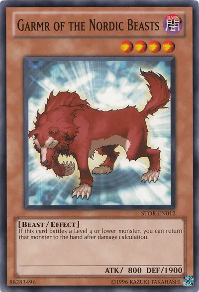 Garmr of the Nordic Beasts — Storm of Ragnarok - Unlimited — Yu-Gi-Oh!