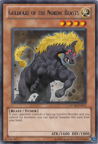 Guldfaxe of the Nordic Beasts — Storm of Ragnarok - Unlimited — Yu-Gi-Oh!