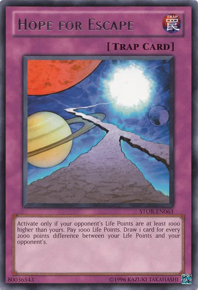 Hope for Escape — Storm of Ragnarok - Unlimited — Yu-Gi-Oh!