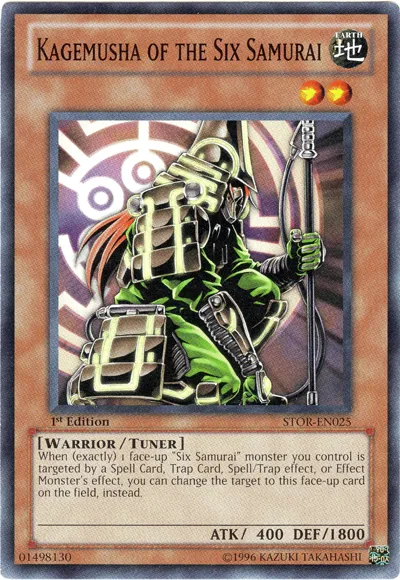 Kagemusha of the Six Samurai — Storm of Ragnarok — Yu-Gi-Oh!