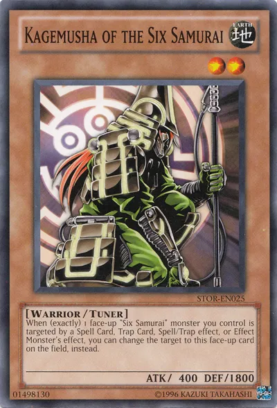 Kagemusha of the Six Samurai — Storm of Ragnarok - Unlimited — Yu-Gi-Oh!