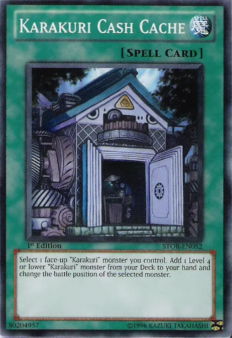 Karakuri Cash Cache — Storm of Ragnarok — Yu-Gi-Oh!