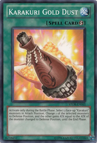 Karakuri Gold Dust — Storm of Ragnarok - Unlimited — Yu-Gi-Oh!