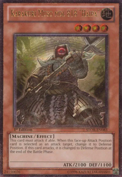 Karakuri 818 "Haipa" le Muso — Storm of Ragnarok — Yu-Gi-Oh!