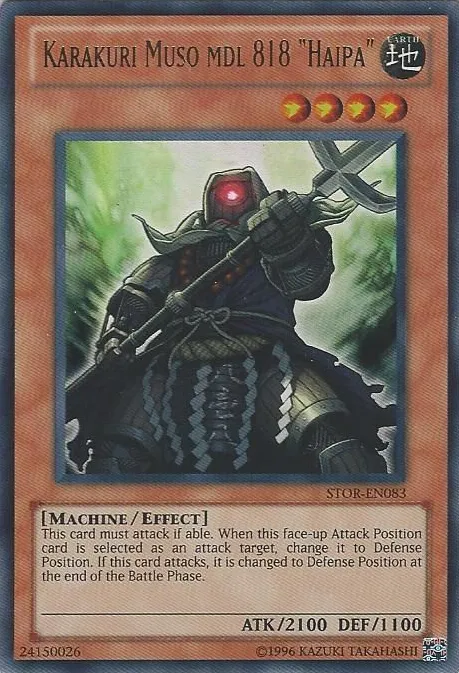Karakuri 818 "Haipa" le Muso — Storm of Ragnarok - Unlimited — Yu-Gi-Oh!