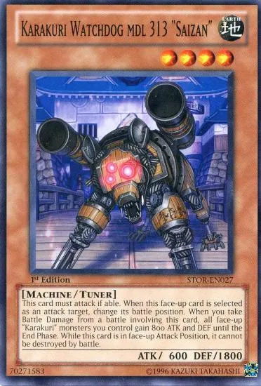 Karakuri Watchdog mdl 313 "Saizan" — Storm of Ragnarok — Yu-Gi-Oh!