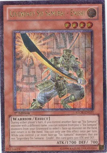 Legendary Six Samurai - Enishi — Storm of Ragnarok — Yu-Gi-Oh!