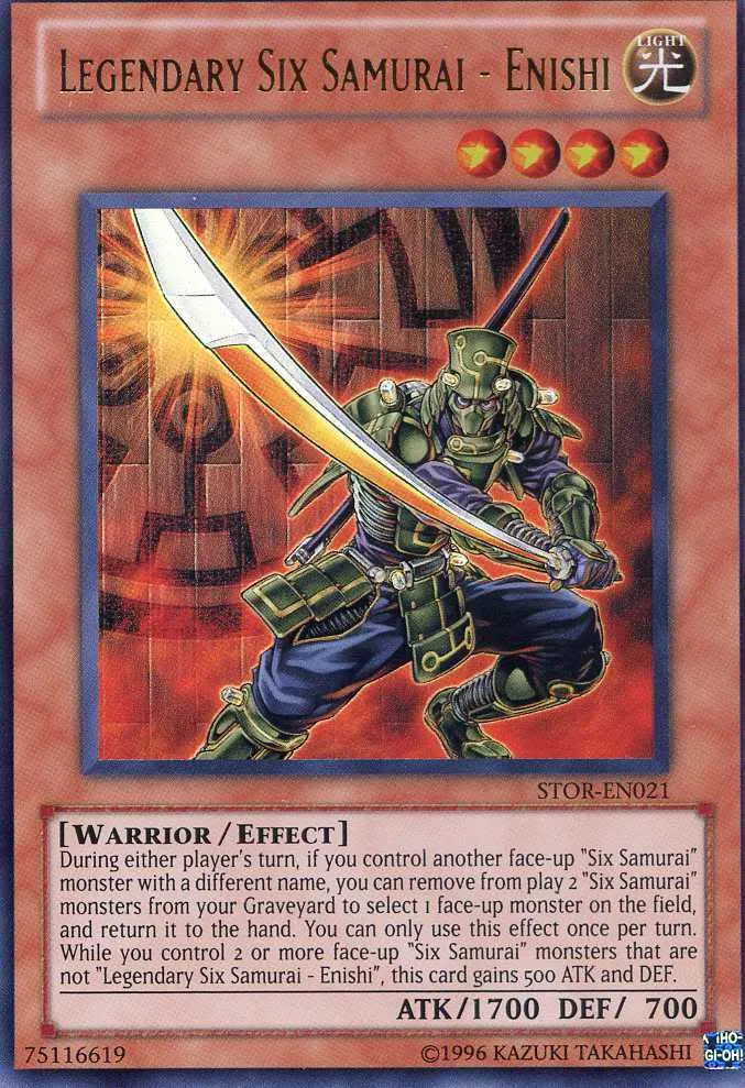 Legendary Six Samurai - Enishi — Storm of Ragnarok - Unlimited — Yu-Gi-Oh!