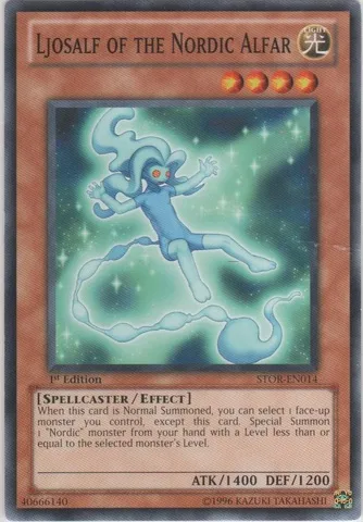 Ljosalf of the Nordic Alfar — Storm of Ragnarok — Yu-Gi-Oh!