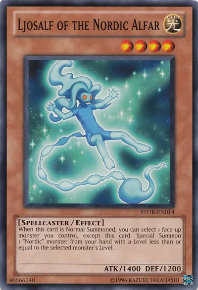 Ljosalf of the Nordic Alfar — Storm of Ragnarok - Unlimited — Yu-Gi-Oh!