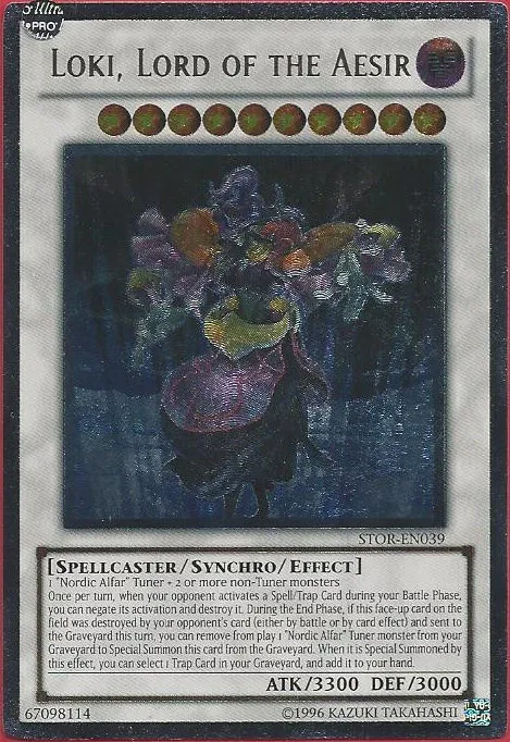 Loki, Lord of the Aesir — Storm of Ragnarok - Unlimited — Yu-Gi-Oh!