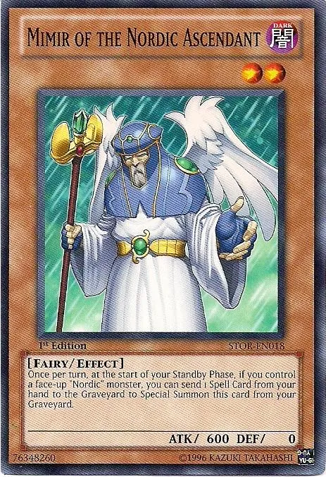Mimir of the Nordic Ascendant — Storm of Ragnarok — Yu-Gi-Oh!