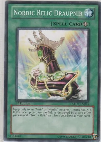 Nordic Relic Draupnir — Storm of Ragnarok — Yu-Gi-Oh!