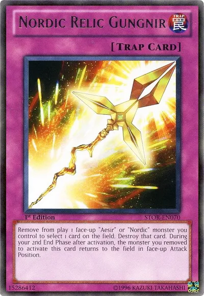 Nordic Relic Gungnir — Storm of Ragnarok — Yu-Gi-Oh!