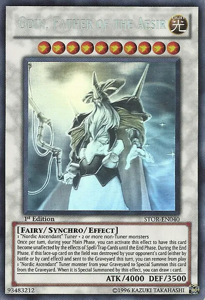 Odin, Father of the Aesir — Storm of Ragnarok — Yu-Gi-Oh!