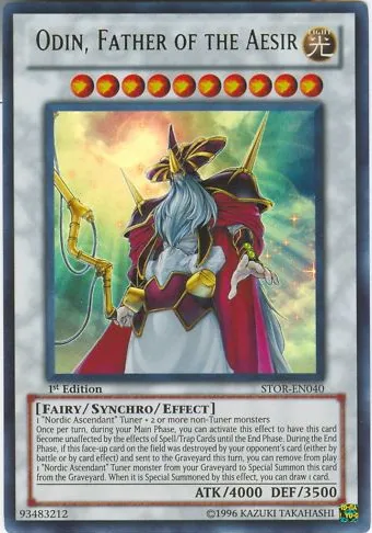 Odin, Father of the Aesir — Storm of Ragnarok — Yu-Gi-Oh!