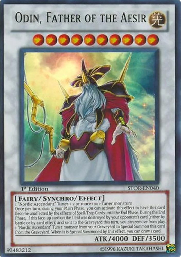 Odin, Father of the Aesir — Storm of Ragnarok - Unlimited — Yu-Gi-Oh!