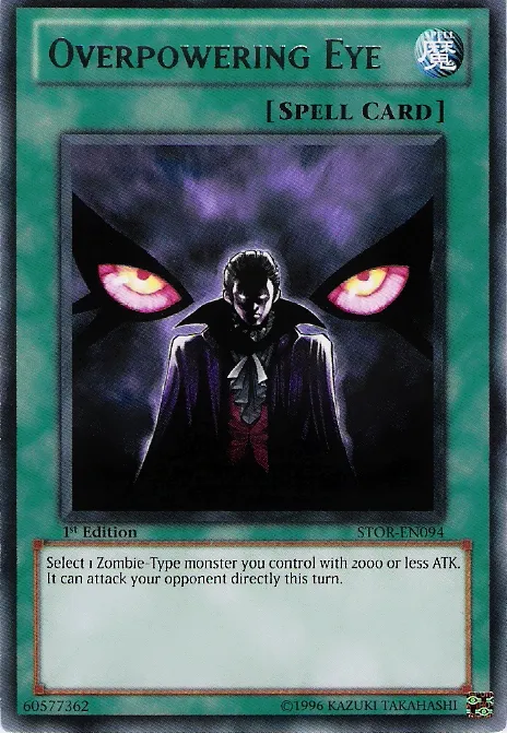 Overpowering Eye — Storm of Ragnarok — Yu-Gi-Oh!