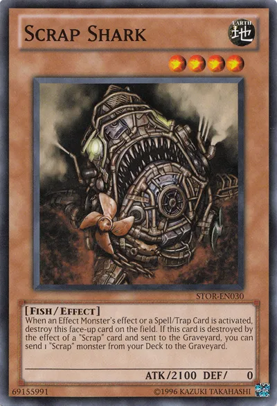 Scrap Shark — Storm of Ragnarok - Unlimited — Yu-Gi-Oh!