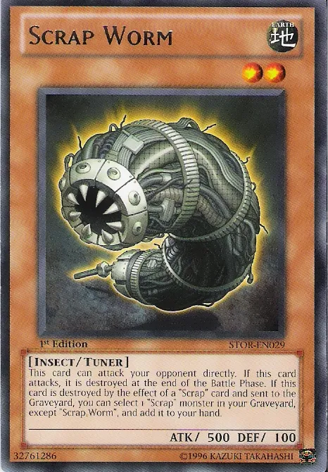 Scrap Worm — Storm of Ragnarok — Yu-Gi-Oh!
