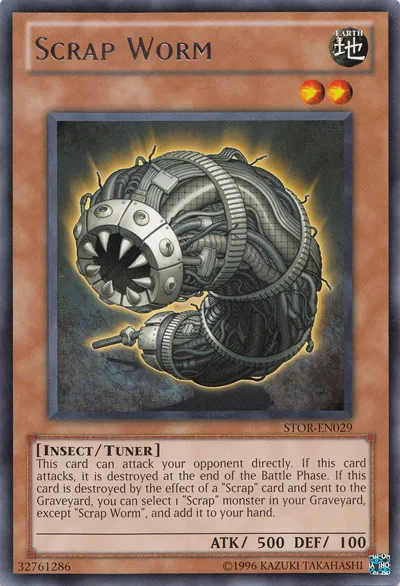 Scrap Worm — Storm of Ragnarok - Unlimited — Yu-Gi-Oh!