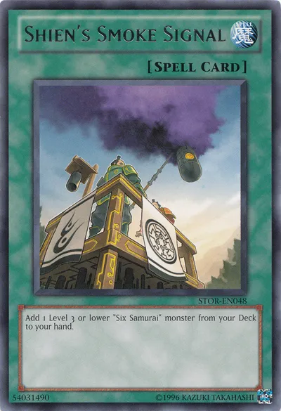 Shien's Smoke Signal — Storm of Ragnarok - Unlimited — Yu-Gi-Oh!