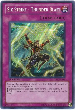 Six Strike - Thunder Blast — Storm of Ragnarok — Yu-Gi-Oh!