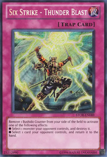 Six Strike - Thunder Blast — Storm of Ragnarok - Unlimited — Yu-Gi-Oh!