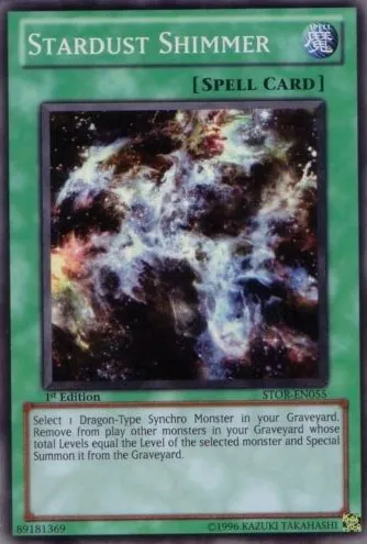 Stardust Shimmer — Storm of Ragnarok — Yu-Gi-Oh!