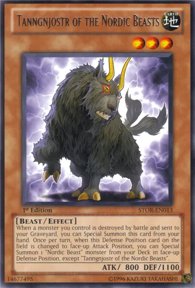 Tanngnjostr of the Nordic Beasts — Storm of Ragnarok — Yu-Gi-Oh!