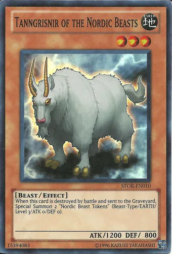 Tanngrisnir of the Nordic Beasts — Storm of Ragnarok - Unlimited — Yu-Gi-Oh!