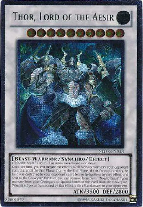 Thor, Lord of the Aesir — Storm of Ragnarok - Unlimited — Yu-Gi-Oh!