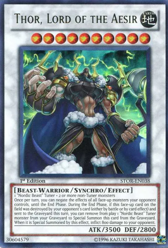 Thor, Lord of the Aesir — Storm of Ragnarok — Yu-Gi-Oh!