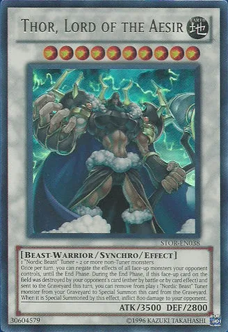 Thor, Lord of the Aesir — Storm of Ragnarok - Unlimited — Yu-Gi-Oh!