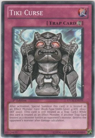 Malédiction Tiki — Storm of Ragnarok — Yu-Gi-Oh!