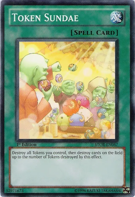 Token Sundae — Storm of Ragnarok — Yu-Gi-Oh!