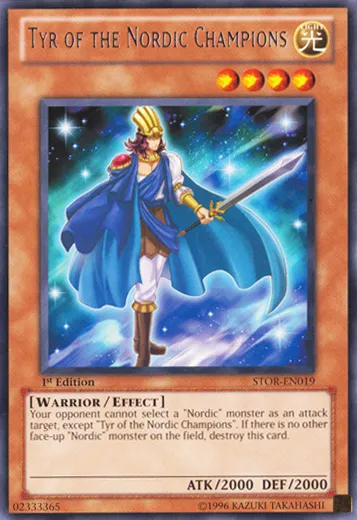 Tyr of the Nordic Champions — Storm of Ragnarok — Yu-Gi-Oh!