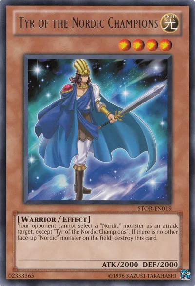 Tyr of the Nordic Champions — Storm of Ragnarok - Unlimited — Yu-Gi-Oh!