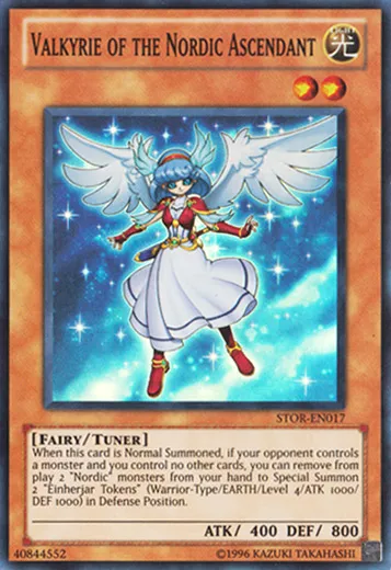 Valkyrie of the Nordic Ascendant — Storm of Ragnarok - Unlimited — Yu-Gi-Oh!