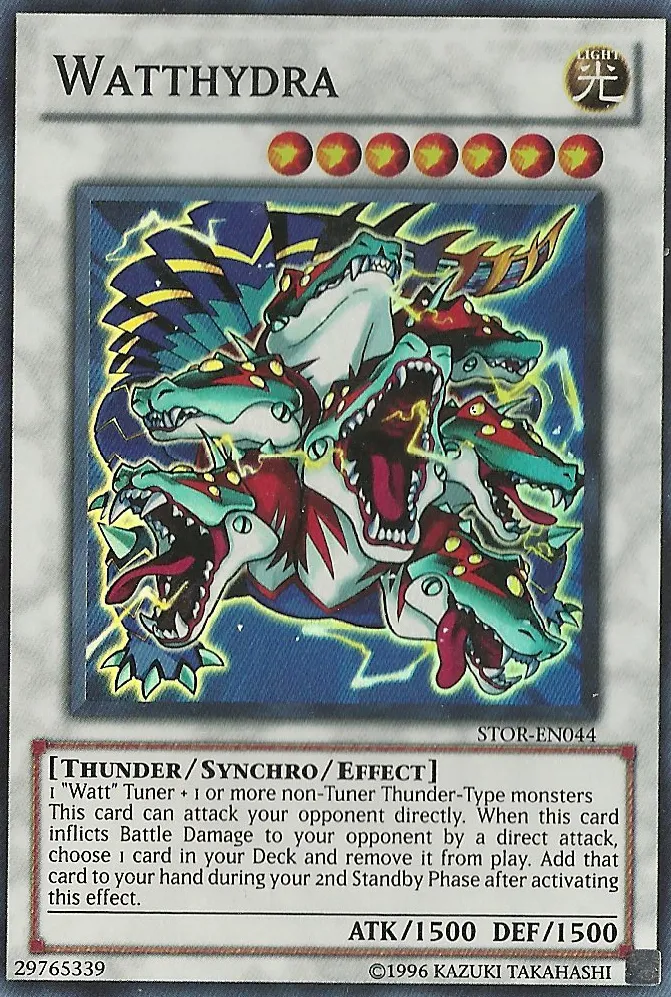 Watthydra — Storm of Ragnarok - Unlimited — Yu-Gi-Oh!