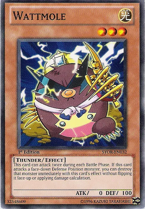 Wattmole — Storm of Ragnarok — Yu-Gi-Oh!