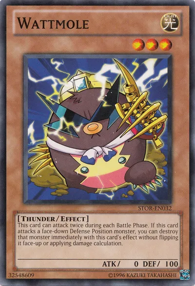 Wattmole — Storm of Ragnarok - Unlimited — Yu-Gi-Oh!