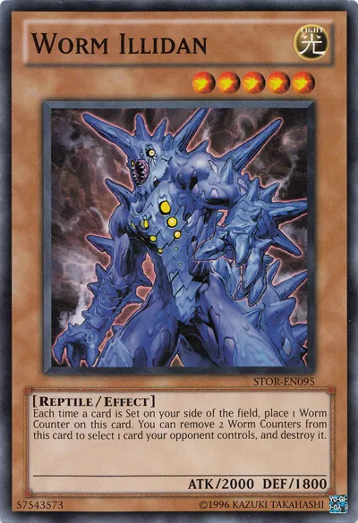 Worm Illidan — Storm of Ragnarok - Unlimited — Yu-Gi-Oh!
