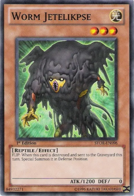 Worm Jetelikpse — Storm of Ragnarok — Yu-Gi-Oh!
