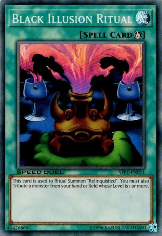 Black Illusion Ritual — Speed Duel Tournament Pack 1 — Yu-Gi-Oh!