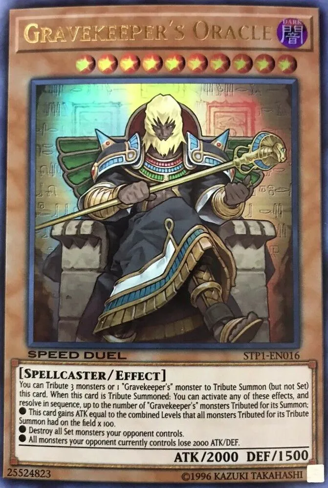 Gravekeeper's Oracle — Speed Duel Tournament Pack 1 — Yu-Gi-Oh!