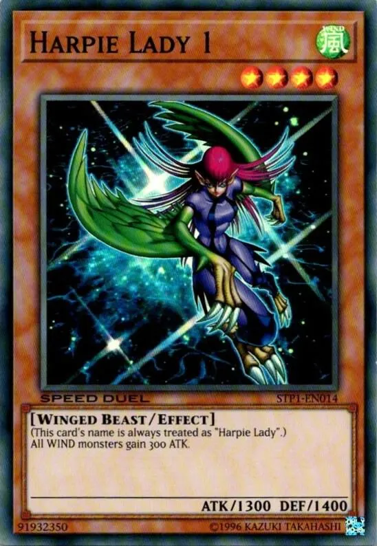Harpie Lady 1 — Speed Duel Tournament Pack 1 — Yu-Gi-Oh!
