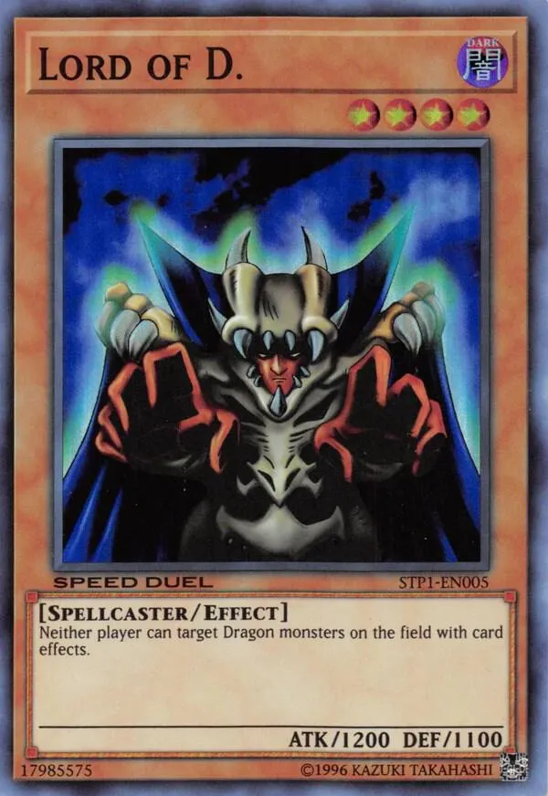 Lord of D. — Speed Duel Tournament Pack 1 — Yu-Gi-Oh!